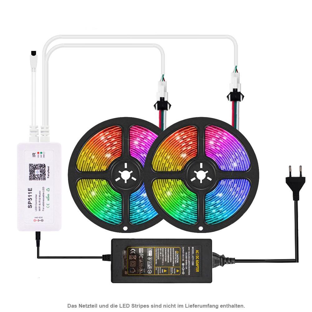 SP511E WIFI RGB WS281X DUAL LED Controller mit Remote DC 5-24V WLED Tasmota 15