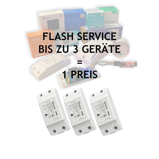 Tasmota Flash Service für Sonoff, Blitzwolf, Gosund, Shelly, Arilux, ESP Device
