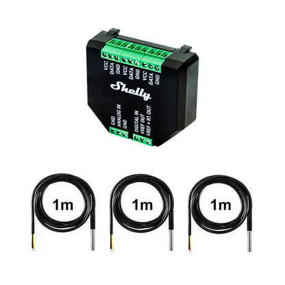 Shelly Plus AddOn Sensor Erweiterung für Plus Devices opt. max. 5x DS18B20